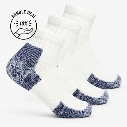 Maximum Cushion Ankle Running Socks (3 Pairs) | JMX