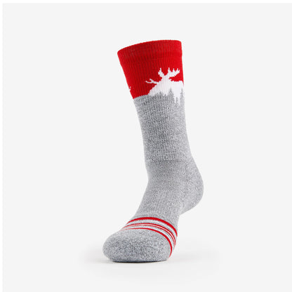 Light Cushion Mid Crew Holiday Socks | THH024