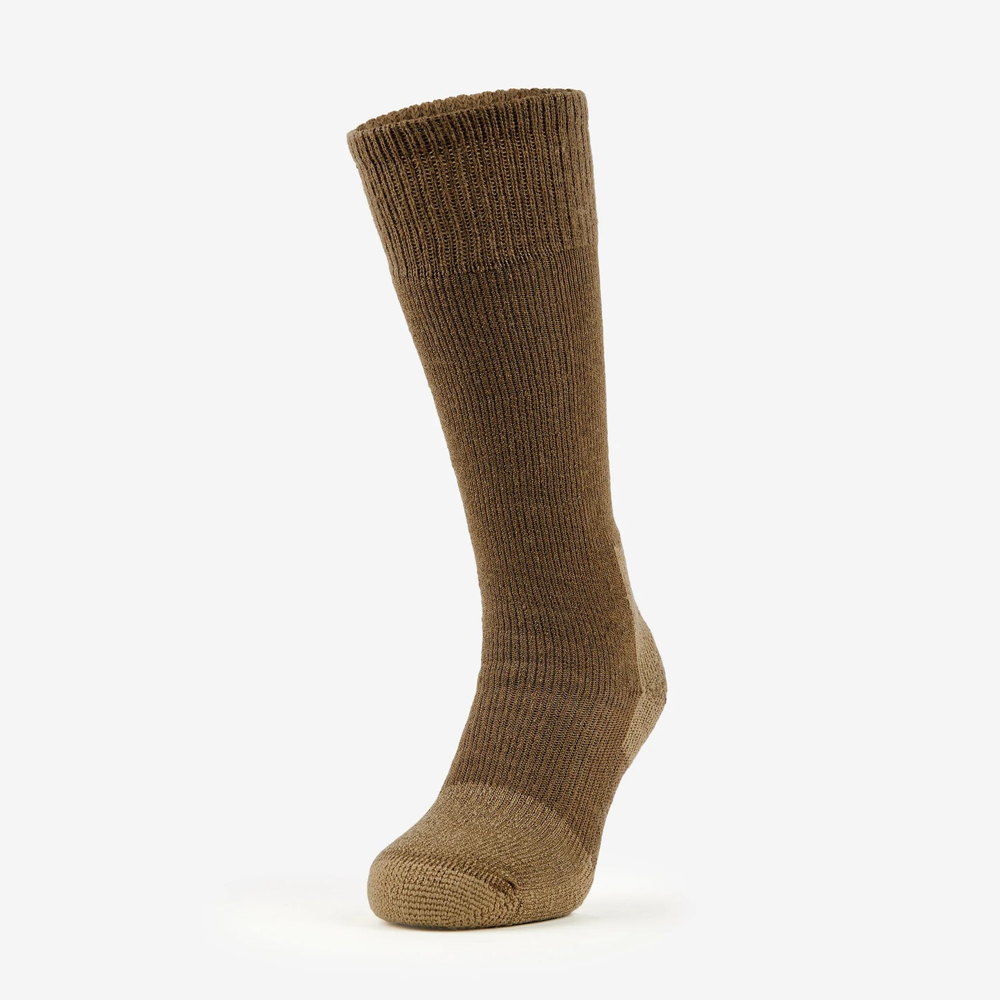 Maximum Cushion Over-Calf Extreme Cold Socks | EXCOU | 60% Worsted Wool & 100% Wool Toe