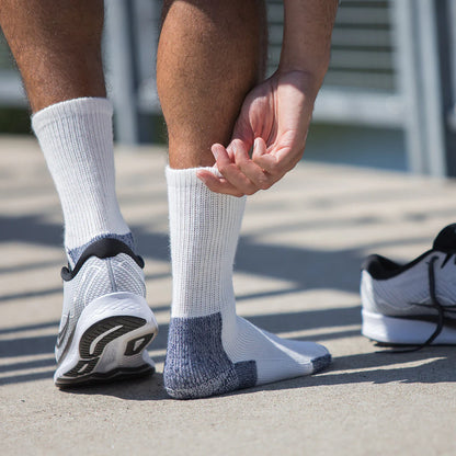 Maximum Cushion Crew Running Socks | XJ