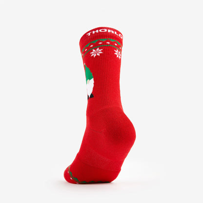 Light Cushion Mid Crew Holiday Socks | THH024