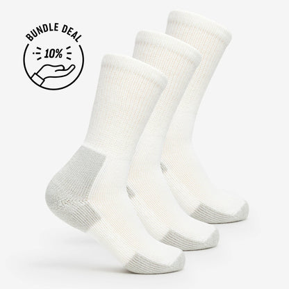 Maximum Cushion Crew Running Socks (3 Pack) | XJ