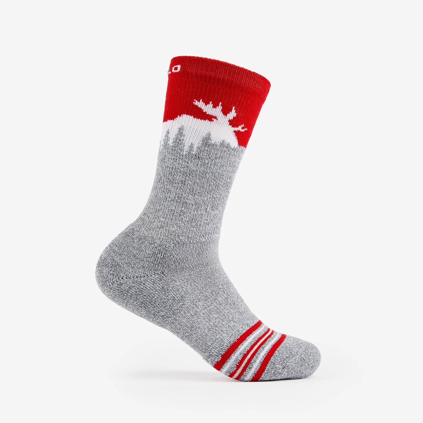 Light Cushion Mid Crew Holiday Socks | THH024