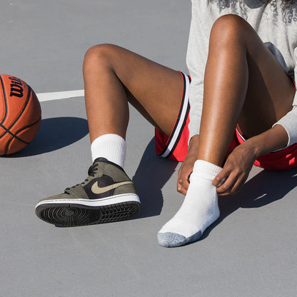 Maximum Cushion Crew Basketball Socks | BX