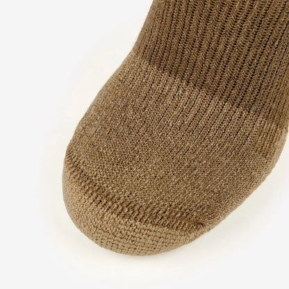Maximum Cushion Over-Calf Extreme Cold Socks | EXCOU | 60% Worsted Wool & 100% Wool Toe